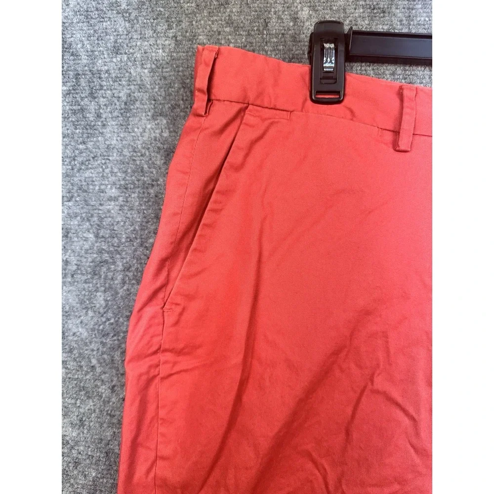 Polo Ralph Lauren Mens Salmon Red Classic Fit Chino Shorts Size 42 Stretch